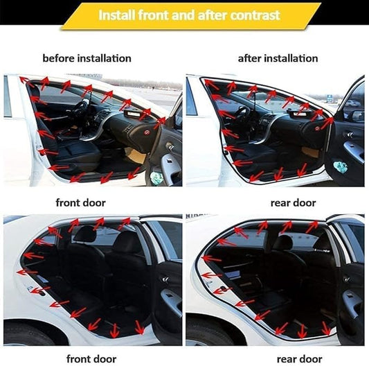 Door Gap Sealer, Door Sealing Strip , Random Colour