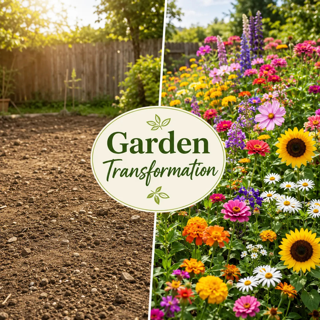 100 Mix Flower Seeds | FREE Plant Growth Supplement