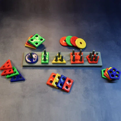 ShapeStacker™ Montessori Learning Blocks