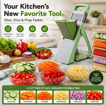 ProCut Adjustable Mandoline Slicer for Kitchen