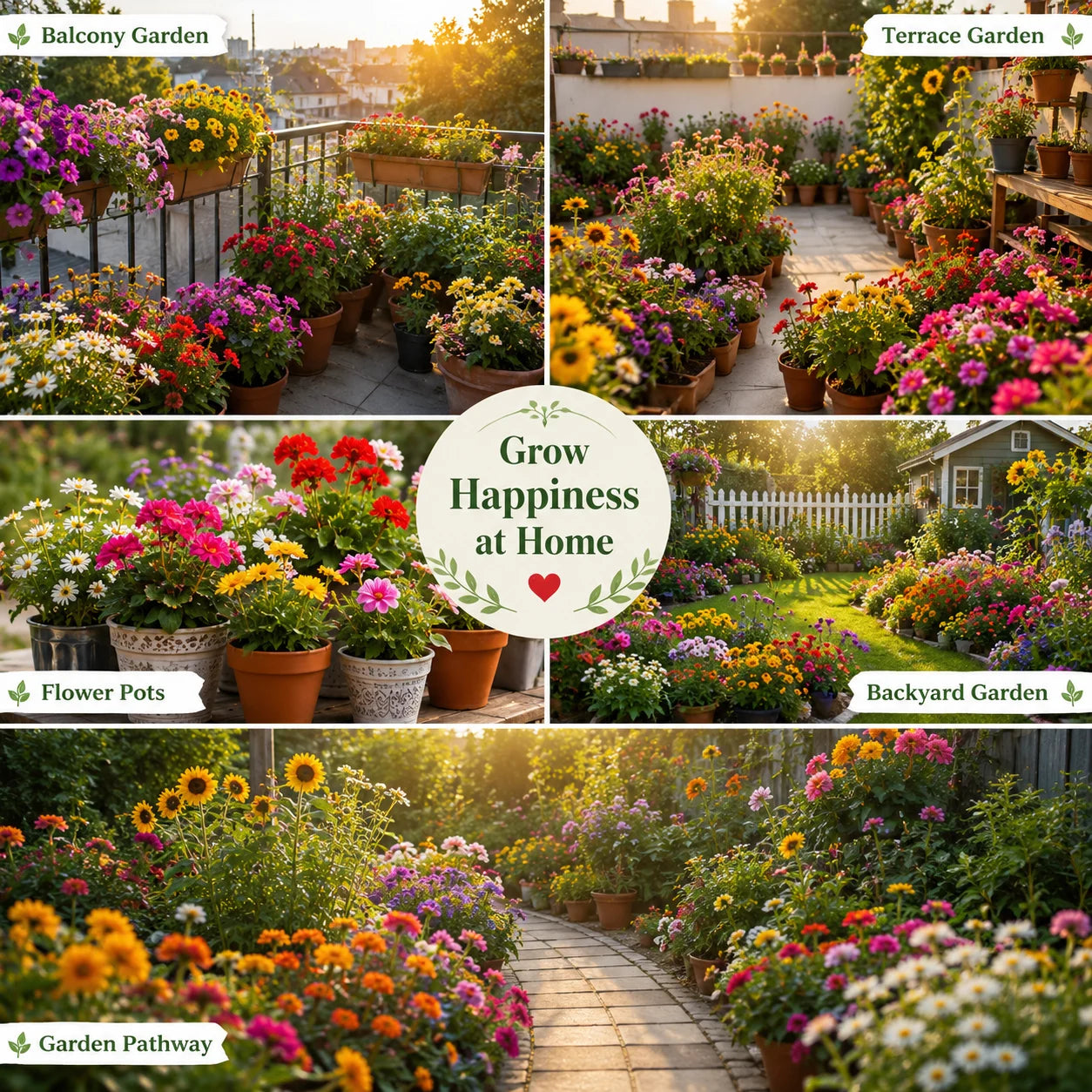 100 Mix Flower Seeds | FREE Plant Growth Supplement