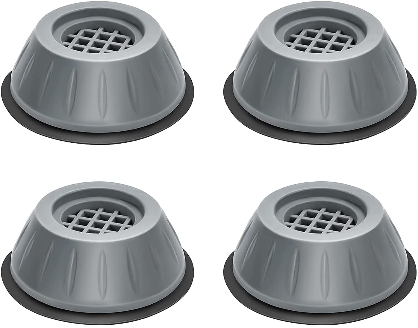 Anti-Vibration Pads for Washing Machine, Washer and Dryer Anti-Vibration Pads, Anti Walk Pads Shock Absorber for Furniture Washing Machine Feet Pads (1Set)