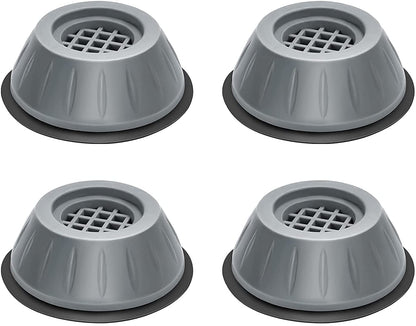 Anti-Vibration Pads for Washing Machine, Washer and Dryer Anti-Vibration Pads, Anti Walk Pads Shock Absorber for Furniture Washing Machine Feet Pads (1Set)